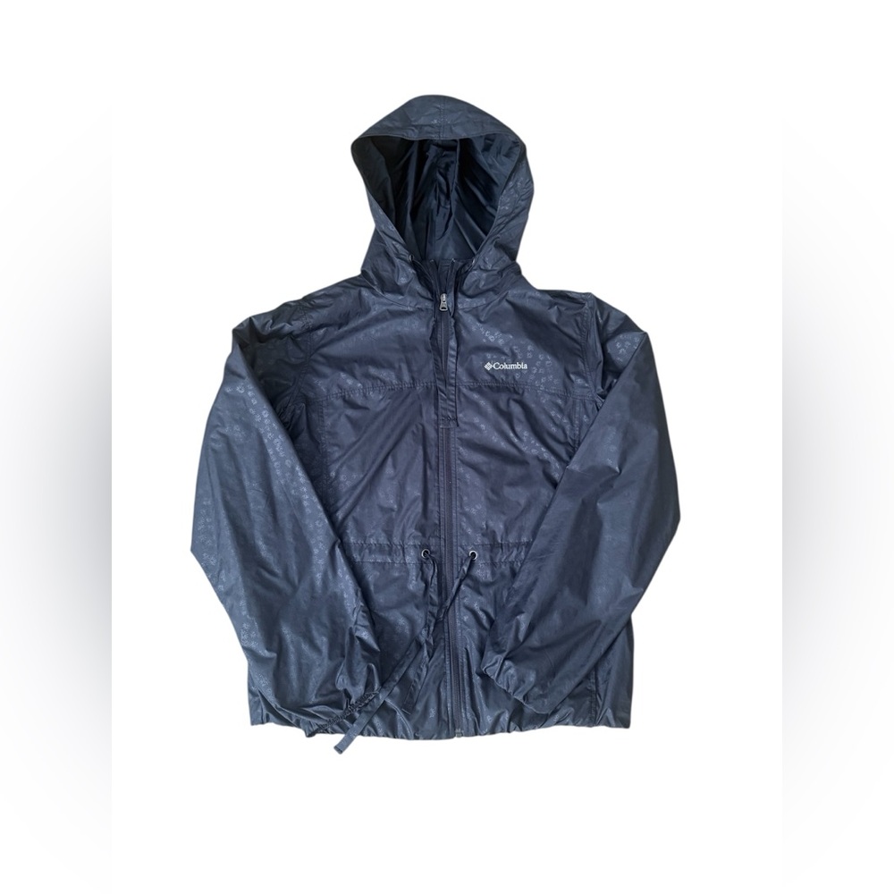 ❌SOLD ❌ 
Columbia Women’s Black Hooded Windbreaker